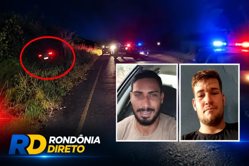 Motociclista e passageiro morrem em grave acidente na RO-481 em São Miguel do Guaporé