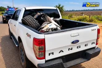 Homem é preso na BR-429 com moto furtada e diz que comprou veículo em Rolim de Moura por R$ 4 mil