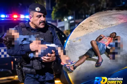 Criança de cerca de 2 anos é encontrada ao lado de homem desacordado em Ji-Paraná