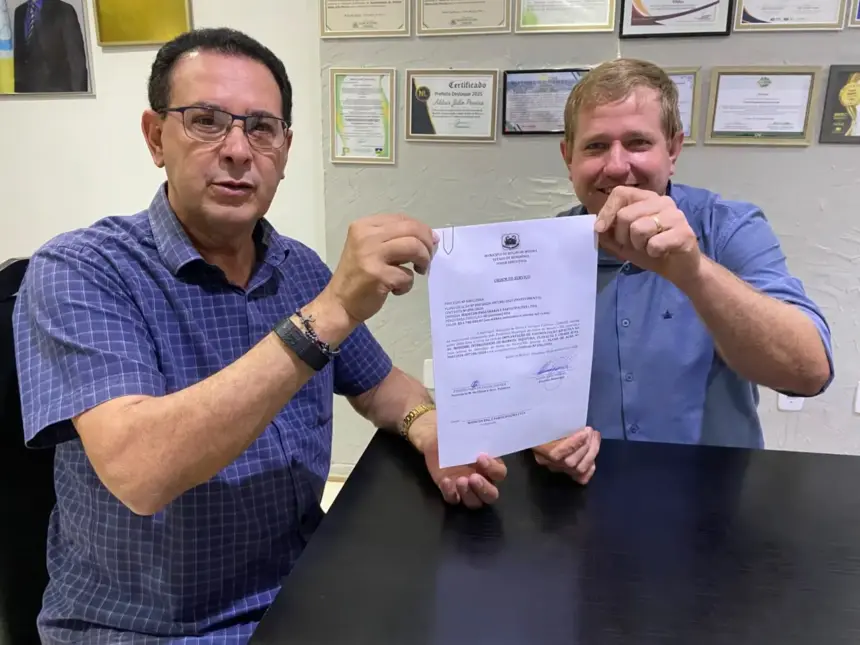 Prefeito Aldo Julio autoriza pavimentação da Avenida Morumbi para ligar três bairros de Rolim de Moura