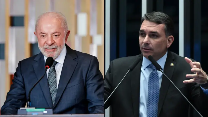 Quaest: Lula e Flávio Bolsonaro empatam com 41% em eventual segundo turno