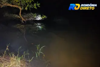 Jovem de 18 anos desaparece no rio durante pescaria com o pai e o tio na Linha 47 e Meio em Alta Floresta D'oeste