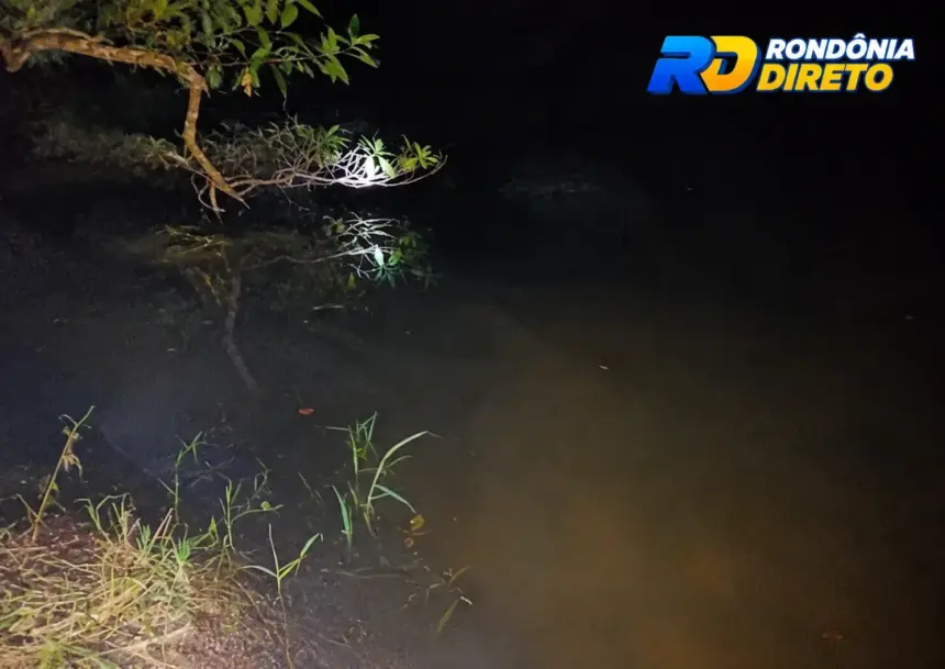 Jovem de 18 anos desaparece no rio durante pescaria com o pai e o tio na Linha 47 e Meio em Alta Floresta D'oeste