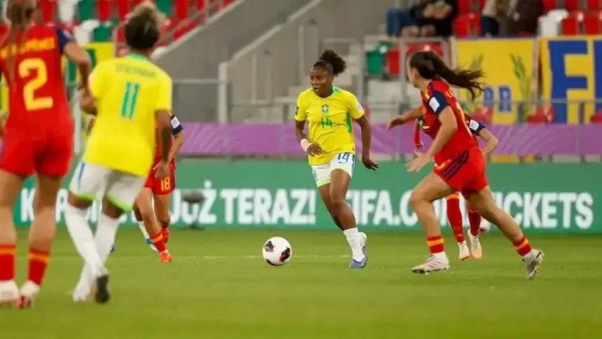 Brasil é eliminado pela Espanha nas quartas de final da Copa do Mundo Feminina Sub-20
