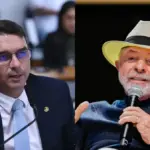 Veritá: Flávio Bolsonaro tem 48,5% contra 43,1% de Lula em eventual segundo turno