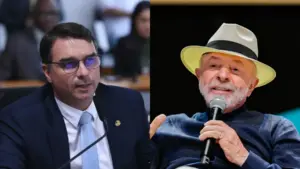 Veritá: Flávio Bolsonaro tem 48,5% contra 43,1% de Lula em eventual segundo turno