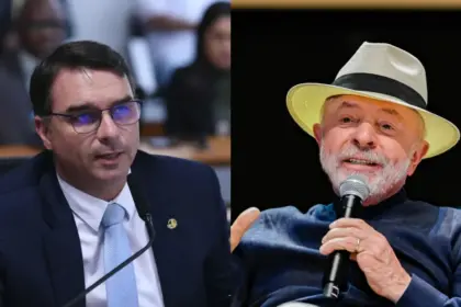 Veritá: Flávio Bolsonaro tem 48,5% contra 43,1% de Lula em eventual segundo turno