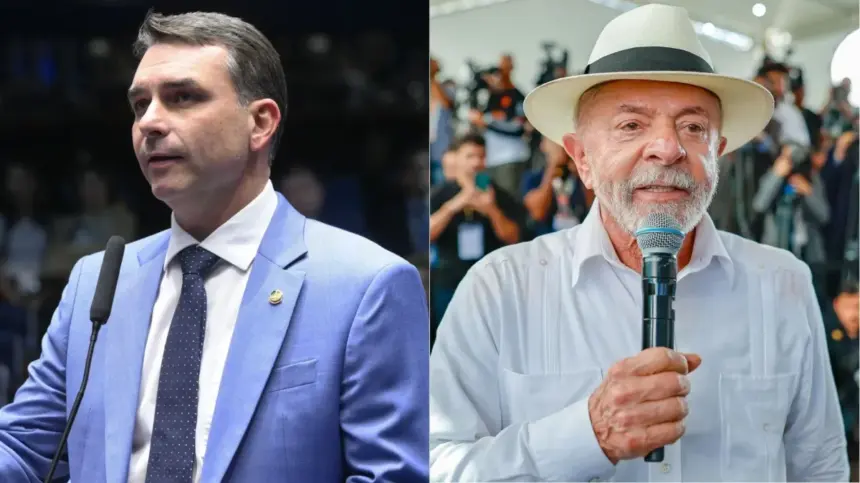PoderData/Aya: Flávio Bolsonaro tem 47% e Lula 45% em cenário de segundo turno