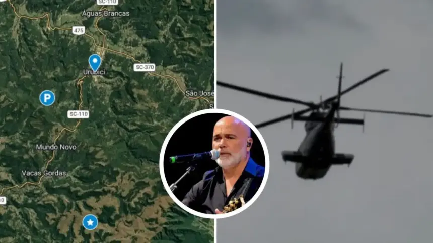 Bombeiros investigam relato de ‘estrondo’ na área de buscas por helicóptero com Rick em SC