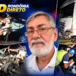 Homem de 60 anos morre preso às ferragens após violenta colisão entre carro e caminhão na BR-364, em Vilhena