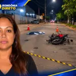 Mulher de 47 anos morre após cair de motocicleta na avenida Mamoré, em Porto Velho