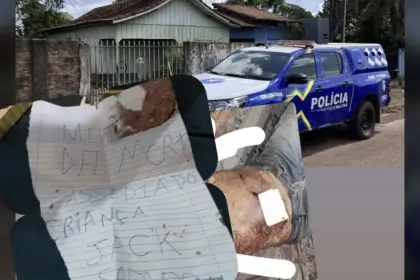 Atualizada - Homem é morto a facadas em Rolim de Moura; carta foi deixada sob o corpo “motivo da morte: Assediado Criança
