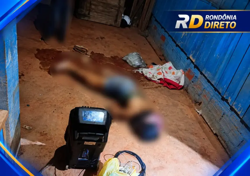 Jovem de 22 anos e adolescente de 17 são mortos a tiros em residência em Alta Floresta d’Oeste