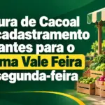 Prefeitura de Cacoal inicia cadastramento de feirantes para o Programa Vale Feira nesta segunda-feira