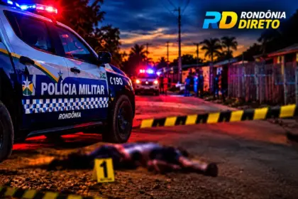 Mulher grávida de quatro meses e homem são mortos a tiros dentro de residência em Alvorada do Oeste