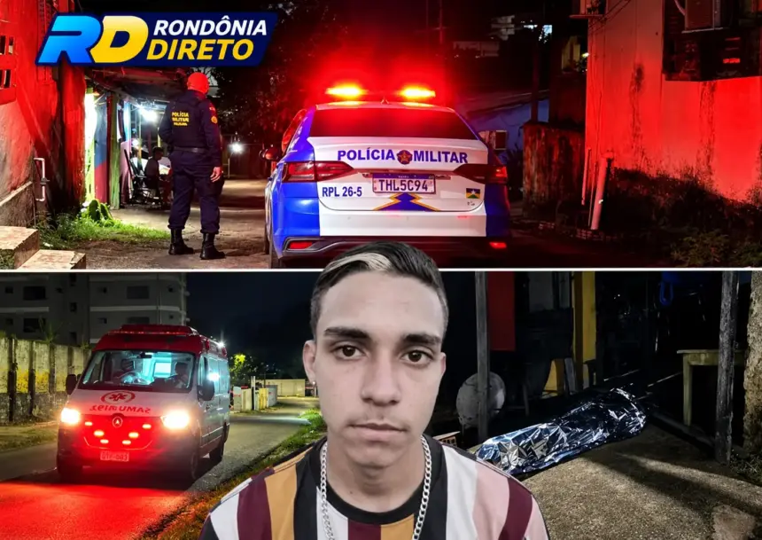 Jovem de 19 anos é assassinado a tiros em vila de apartamentos no Centro de Porto Velho; vizinho é suspeito