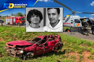 Dois jovens de 18 anos morrem após serem arremessados de carro durante capotamento próximo de São Francisco