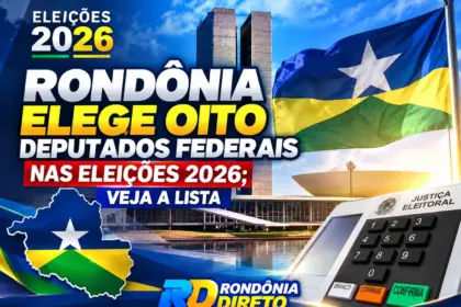 Rondônia elege oito deputados federais nas Eleições 2026; veja a lista