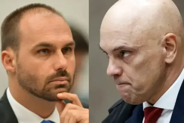 Moraes determina prisão de Eduardo Bolsonaro, início do cumprimento da pena e cancelamento de passaportes