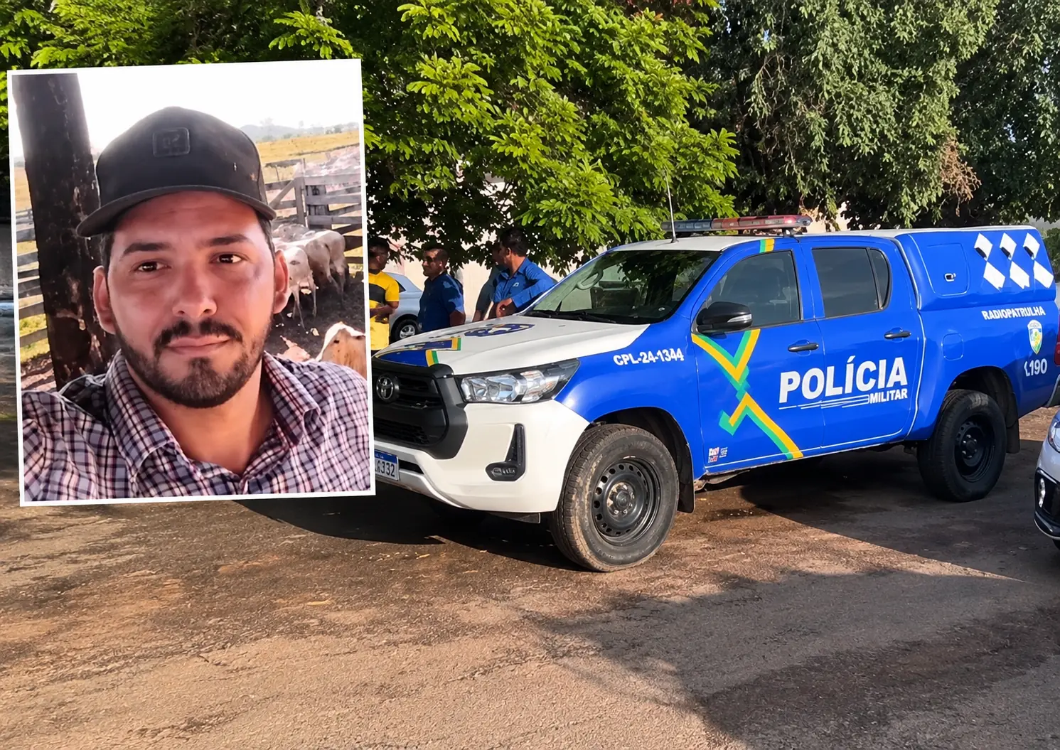 Corretor é morto a tiros dentro de Hilux em Ariquemes
