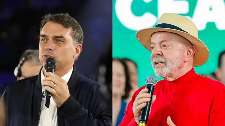 Pesquisa Ipespe: Flávio Bolsonaro tem 52,7% dos votos válidos no segundo turno; Lula aparece com 47,3%