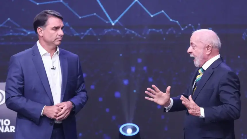 Pesquisa Real Time Big Data: Flávio Bolsonaro tem 52% dos votos válidos e Lula aparece com 48% no segundo turno