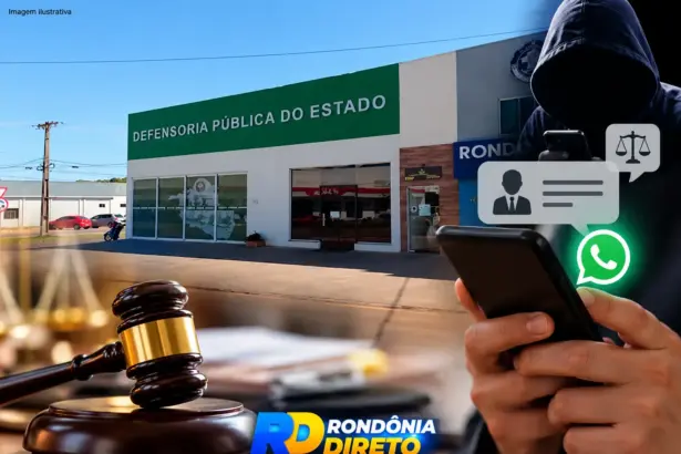 Golpistas usam nome da Defensoria Pública e de falso juiz para enganar mulher em Rolim de Moura