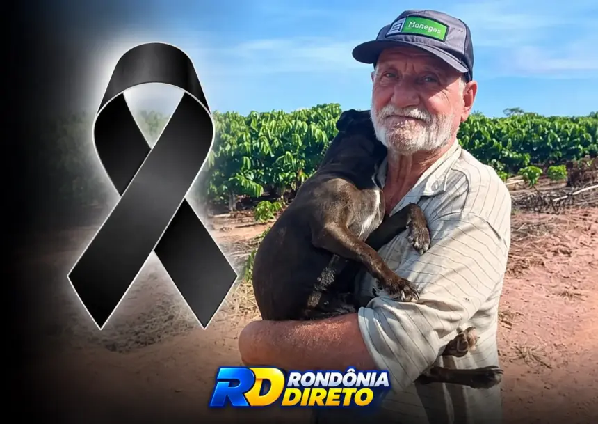 Nota de pesar: morre Jonas José Favoretti, aos 72 anos, em Rolim de Moura