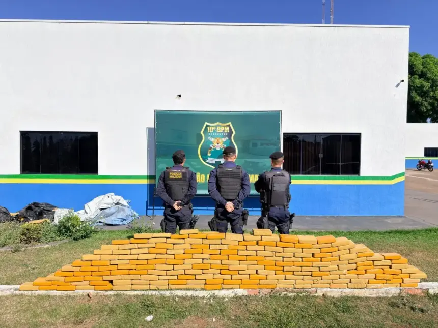Operação apreende quase 415 kg de drogas e prende suspeito em Rolim de Moura