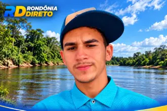 Jovem atleta desaparece durante pescaria com amigos e patrão no Rio Machado; bombeiros retomam buscas nesta sexta-feira