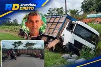 Motociclista conhecido como Nilsinho Leiteiro morre após colisão com carreta boiadeira no Anel Viário de Ji-Paraná