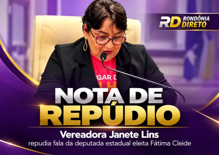 Vereadora Janete Lins repudia declaração atribuída a Fátima Cleide sobre medo da população em relação à polícia