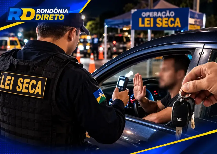 Lei Seca em Rondônia: motorista com carro regular e sem sinais de embriaguez é obrigado a entregar as chaves?