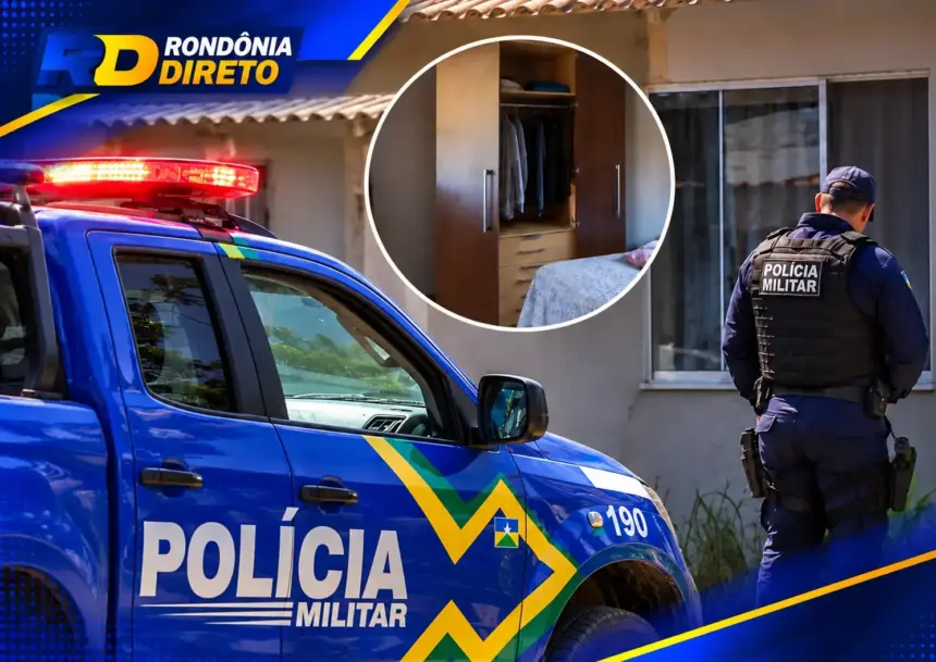 Jovem de aproximadamente 21 anos é encontrado morto dentro de guarda-roupas em Ji-Paraná