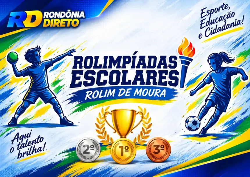 Rolimpíadas Escolares 2026 começam com goleadas e disputas acirradas em Rolim de Moura; confira os resultados