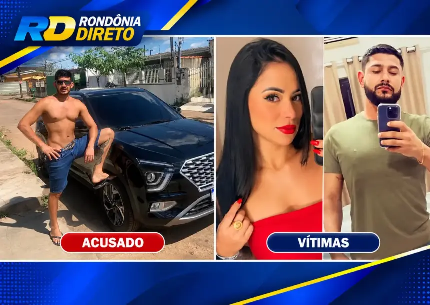 Homem que matou ex-companheira e amigo dela na frente da filha é condenado a 72 anos de prisão em Rondônia