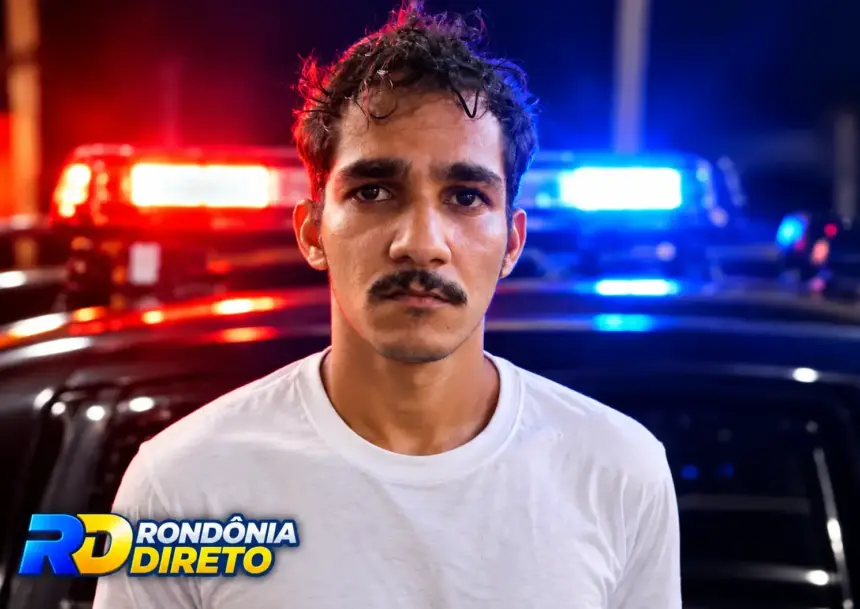 Homem conhecido como ‘Perereca’ é preso por mandado judicial em Ji-Paraná