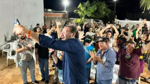 Ribeiro do Sinpol reúne apoiadores em Alta Floresta d’Oeste com presença do prefeito Gio Damo e lideranças