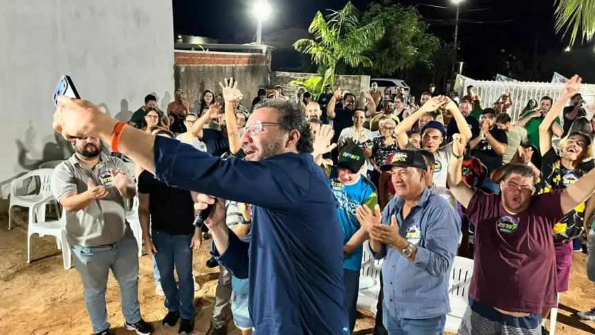 Ribeiro do Sinpol reúne apoiadores em Alta Floresta d’Oeste com presença do prefeito Gio Damo e lideranças