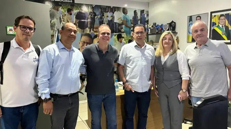 Reeleito deputado estadual, Alan Queiroz visita prefeito Aldo Júlio e agradece apoio recebido em Rolim de Moura