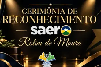 Rolim de Moura premiará professores, alunos e escolas por desempenho no SAERO 2025