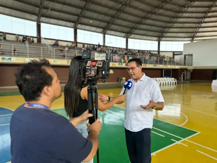 Prefeito Aldo Júlio abre Rolimpíadas Escolares 2026 com participação de 18 escolas em Rolim de Moura