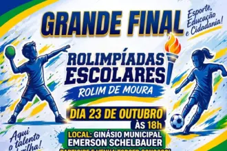 Finais das Rolimpíadas 2026 acontecem nesta sexta-feira (23), com disputas de futsal e queimada em Rolim de Moura