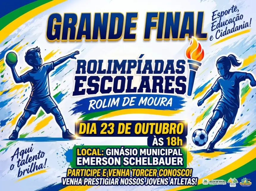 Finais das Rolimpíadas 2026 acontecem nesta sexta-feira (23), com disputas de futsal e queimada em Rolim de Moura