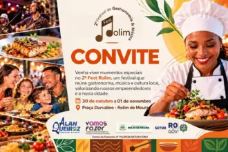 2º Fest Rolim começa nesta sexta-feira com música ao vivo e gastronomia em Rolim de Moura