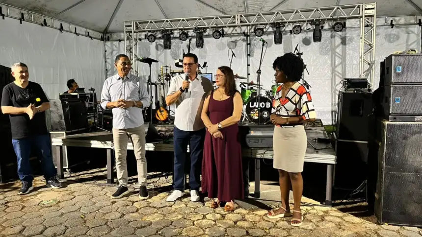 Prefeito Aldo Júlio e secretário estadual Gilvan Pereira Júnior participam da abertura do 2º Fest Rolim; Veja fotos
