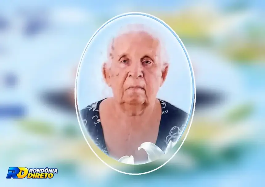 Funerária Pax São José comunica o falecimento de Alice Cardoso Nunes, aos 80 anos, em Rolim de Moura