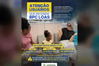 Evite Golpes: Beneficiários do BPC em Rolim de Moura devem ficar atentos a contatos para agendamento de visitas domiciliares