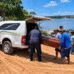 Homem morre afogado após embarcação naufragar no Rio Guaporé em Costa Marques