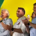 Ronaldo Caiado anuncia apoio a Flávio Bolsonaro no segundo turno contra Lula